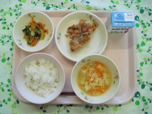 今日の給食