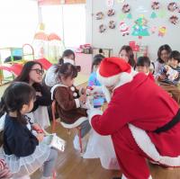 サンタさんがきた