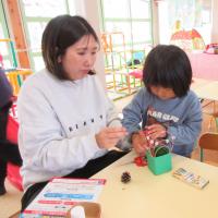 お正月飾りつくり