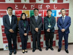 面会者との記念写真