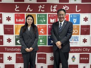 面会者との記念写真