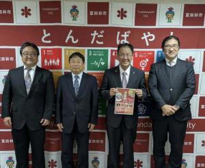 面会者との記念写真