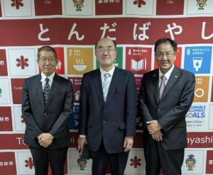 面会者との記念写真