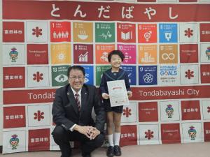 面会者との記念写真