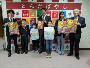 面会者との記念写真