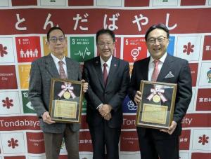 面会者との記念写真