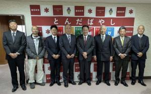 面会者との記念写真