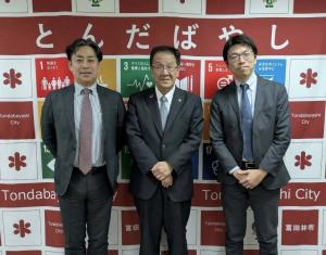 面会者との記念写真