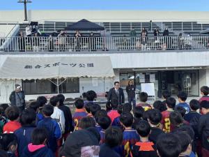 市長挨拶の写真