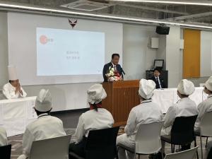 市長挨拶の写真