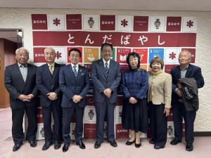 面会者との記念写真