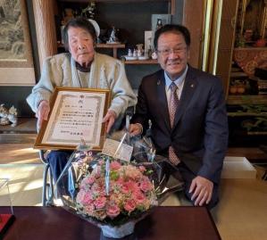 面会者との記念写真