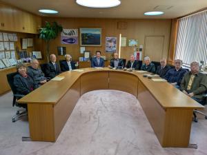 面会者との記念写真