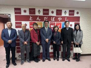 面会者との記念写真