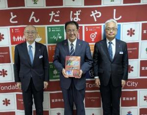 面会者との記念写真