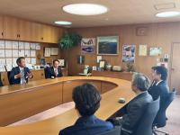 面会状況の写真