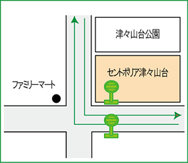 停留所地図の画像