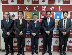 面会者との記念写真