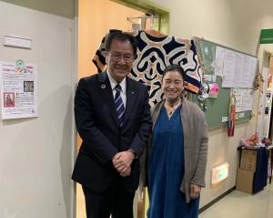 面会者との記念写真