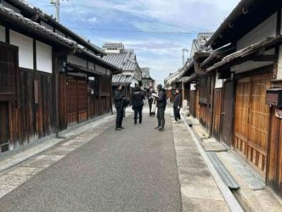 城之門筋ロケ風景