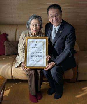 面会者との記念写真