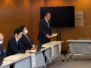 市長挨拶の写真