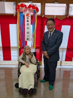 面会者との記念写真