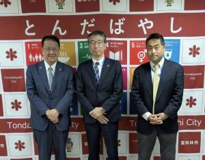 面会者との記念写真