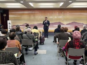 市長挨拶の写真