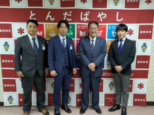 面会者との記念写真