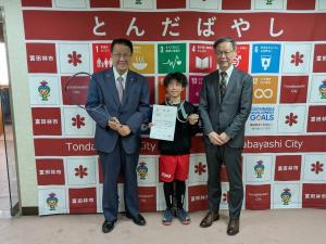 面会者との記念写真