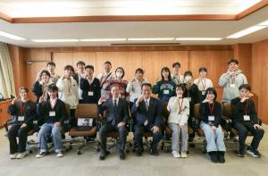 参加者との記念写真