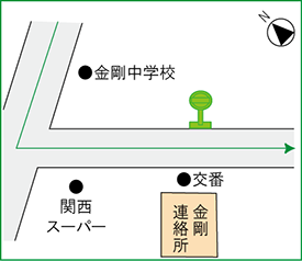 停留所地図の画像