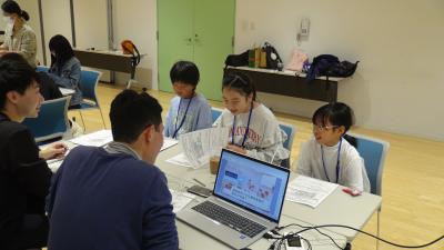 発表の準備の様子