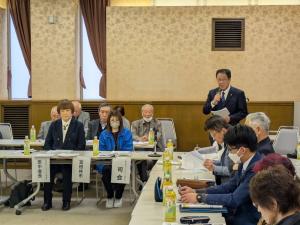 市長挨拶の写真