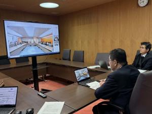 オンライン会議風景