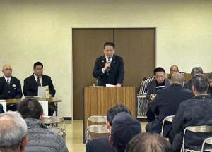 市長挨拶の写真