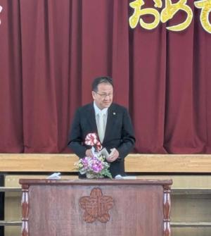 市長挨拶の写真