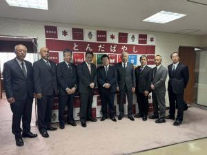 面会者との記念写真