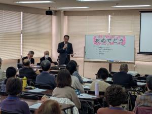 市長挨拶の写真