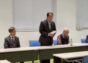 市長挨拶の写真