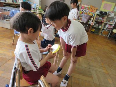 対面式の様子