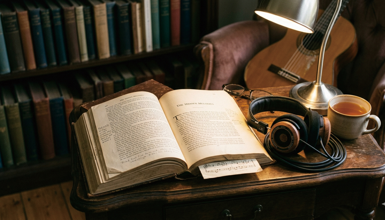 音楽付き朗読会のイメージ図