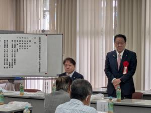 市長挨拶の写真