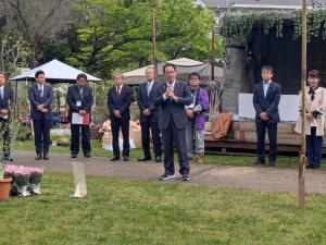 市長挨拶の写真