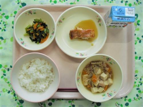 給食の写真