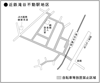 近鉄滝谷不動駅地区の画像