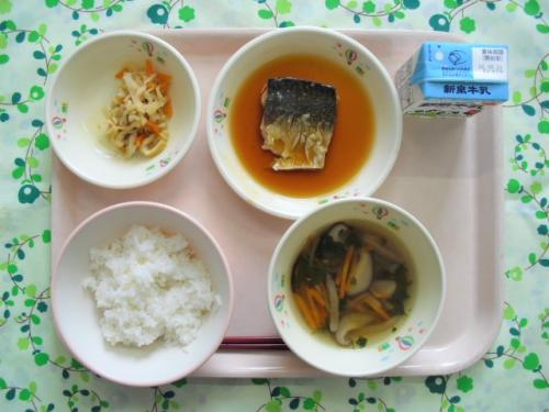給食の写真