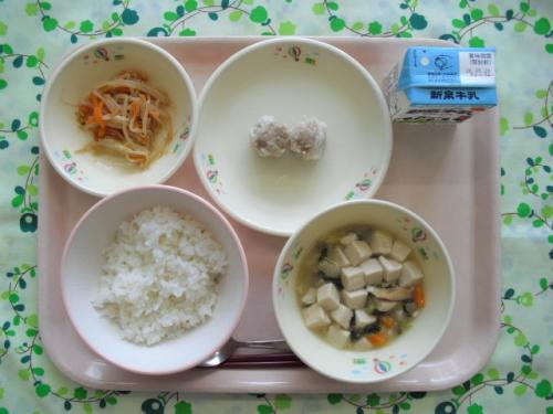 給食の写真