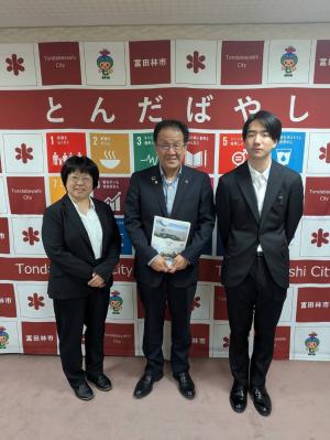 面会者との記念写真